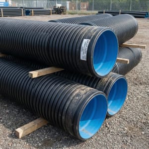 Bina Plastic Corrugated HDPE Pipe
